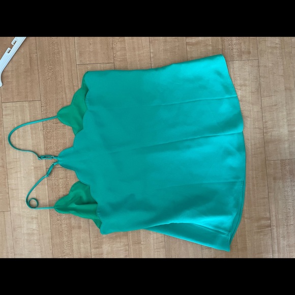 J Crew tank top, scalloped size 10 - Picture 5 of 5